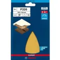 Produktbild: Expert Schleifpapier C470 100x150mm mit 7 Löcher, Körnung: K320 Körnung, Packungsinhalt: 10 Stück - Bosch