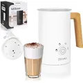 Produktbild: ZEEGMA MILKEE Milchaufschäumer Leistung 500 W Kapazität 650 ml Aufschäumen von warmer und kalter Milch für Cappuccino, Antihaftbeschichtung, Coffee Latte, Kakao, Touch-Bedienfeld