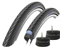 Produktbild: 2x Schwalbe 28x1.75 Marathon Plus 47-622 +2x SV 17 Schlauch HS 440 Pannenschutz