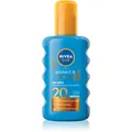 Produktbild: NIVEA SUN Protect & Bronze intensives Bräunungsspray SPF 20 200 ml