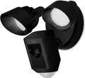 Produktbild: Ring Floodlight Cam Wired Plus - Netzwerk-Überwachungskamera - Außenbereich - wetterfest - Farbe (Tag&Nacht) - 1080p - Audio - drahtlos - Wi-Fi - Wechselstrom 120/230 V (8SF1P1-BEU0)