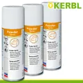Produktbild: Kerbl 3x 400ml Powder Spray Puder Pferdepflege Wundschutz Haut Kühe Fohlen Pony