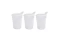 Produktbild: Medi-Inn Schnabelbecher transparent, Öffnung 12 x 10 mm, 3er Pack, PP