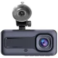 Produktbild: Denver CCT-2500 Dashcam (bis 1080p interpoliert, 1x CCT-2500 Dashcam mit Saugnapfhalterung und 12V Auto Adapter, G-Sensor zum automatischen Schutz wichtiger Aufnahmen) schwarz