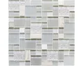 Produktbild: Glasmosaik XCM MC669 mix grau 30x30 cm