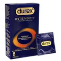 Produktbild: Durex Intensity Kondome 8 Stück, ultra dünn, ohne Latex, viel Silikongel