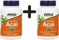Produktbild: 2 x NOW Foods Acai, Vcaps - 100 caps (194,39 EUR/kg)