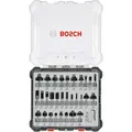 Produktbild: Bosch Professional Zubehör 30-teiliges Fräser-Set, 6-mm-Schaft für Handfräsen (2607017474)
