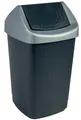 Produktbild: Teko-plastic Mülleimer 25 oder 50 L mit Schwingdeckel verschiedene Farben, Schwingdeckel