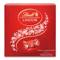 Produktbild: Lindt Schokolade LINDOR Präsent Box Milch | 187 g | 14 Kugeln Vollmilchschokolade mit zartschmelzender Füllung in Präsent Edition | Pralinengeschenk | Schokoladengeschenk