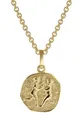 Produktbild: trendor Sternzeichen für Kinder Zwilling Gold 333 Anhänger + Kette Tierkreiszeichen, liebevoller Halsschmuck für Mädchen und Jungen, 75905-06