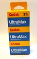 Produktbild: Kodak Negativfilm, 35 mm, Ultra Max 400-36 3er Pack, 3 x 36 Aufnahmen
