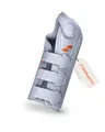 Produktbild: SPORLASTIC – Handgelenkstütze MANU-HiT Carpal Handgelenkbandage rechts – Orthopädische Karpaltunnel Schiene mit CTS-RELIEF-PAD – Ideal bei Karpaltunnelsyndrom & Sehnenscheidenentzündung - Platinum XS