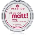 Produktbild: essence All About Matt! transparenter Kompaktpuder 8 g