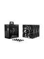 Produktbild: be quiet! Pure Wings 3 120 HS (3-pack) - Gehäuselüfter - 120mm - Schwarz - 30 dBA