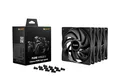 Produktbild: Be Quiet Gehäuselüfter Pure Wings 3 3-Pack 120mm PWM HighSpeed schwarz