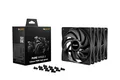 Produktbild: be quiet! Pure Wings 3 120mm PWM high-speed 3-Pack, Gehäuselüfter schwarz, 3er-P