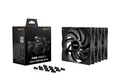 Produktbild: Be Quiet Gehäuselüfter Pure Wings 3 3-Pack 120mm PWM HighSpeed schwarz