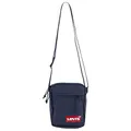 Produktbild: Levi's Men's Mini Crossbody Solid (Red Batwing) Cross Bag, Navy blue,One Size