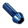 Produktbild: Titan M5x18 Schraube DIN 912 konisch blau für Umwerfer Ti Tuning Bike Bolt