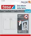 Produktbild: Tesa Powerstrips - Selbstklebender Haken - weiß (Packung mit 2)