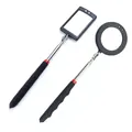 Produktbild: 2pcs teleskopischem Inspektionsspiegel Teleskop Inspektionsspiegel mit LED Ba...