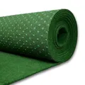 Produktbild: Rasenteppich outdoor Kunstrasen für den Balkon 150x200 cm Raseteppich mit Noppen Meterware Grün Vliesrasen wasserdurchlässig, 2m breit Bodenbelag
