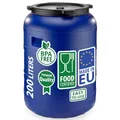 Produktbild: Sterk Plast Fass - Durchmesser - 55 cm, Fassungsvermögen - 200 Liter