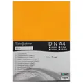 Produktbild: 25 Blatt DIN A4 Gmund Transparentpapier 100g Farbe orange transparent (FPA-121)