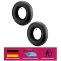 Produktbild: 2 Stück 4.80/4.00-8 Schlauch Reifen - Robuste Ersatzschläuche für Rasenmäher