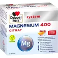 Produktbild: DOPPELHERZ Magnesium 400 Citrat system Granulat, 20 St PZN 03979800