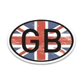 Produktbild: GB Magnet Länderkennzeichen Großbritannien Flagge - 17,5 x 11,5 cm - kfz_721