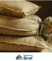 Produktbild: NOOR Jutesäcke Größe S (60 x 105 cm) Jute Sack Natur, 3er Pack  /#861468