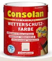 Produktbild: Consolan Wetterschutzfarbe 2,5L Schwedenrot