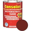 Produktbild: Consolan Wetterschutz-Farbe Schwedenrot 2,5 Liter NEUWARE Art. Nr. 5087468