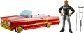 Produktbild: Mattel WWE Fahrzeug-Actionfigur Lucha Low Rider mit Abschuss-Action und Hydrauli