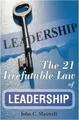 Produktbild: John C. Maxwell The 21 Irrefutable Law of Leadership (Taschenbuch) (US IMPORT)