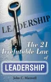 Produktbild: The 21 Irrefutable Law of Leadership John C. Maxwell Taschenbuch Englisch 2020