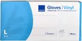 Produktbild: Abena Handschuhe Vinyl Gr. L transparent,100St