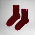 Produktbild: Hudson Basicsocken Cosy (1-Paar) Flauschige Kuschelsocken rot 35-38