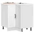 Produktbild: Küchen-Eckunterschrank Lucca Weiß Holzwerkstoff