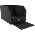 Produktbild: Knuffelwuff Cargo Hunde Auto Transportbox Sicherheit für den Hund und Sitzschutz für den Rücksitz Größe 1 - 60 x 50 x 50cm Schwarz