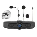 Produktbild: Albrecht BPA 400 Bluetooth Motorrad Headset zum Hören von Musik, Telefonieren und für Navi-Ansagen vom Smartphone, Gegensprechanlage 15540