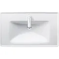 Produktbild: Duravit D-Neo Waschtisch, 800x480mm, 1 Hahnloch, mit Überlauf, weiß Hochglanz, 2367800000