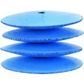 Produktbild: 28293 Elastische Silikonpolierer, Polierer In Linsen-form 22mm, 10 Stück - Proxxon