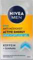 Produktbild: Nivea Men Active Energy Gesichtsgel 50ml – Erfrischendes Pflegeprodukt aus Deutschland mit natürlicher Koffein- & Guarana-Formel  müde Haut.