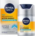 Produktbild: Nivea Gesichtsgel NIVEA MEN Active Energy Gesichtspflege Gel (50 ml), 1-tlg., Anti-Müdigkeit
