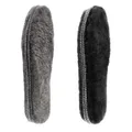 Produktbild: 2 Paar Echte Lammfell Einlegesohlen für Damen Herren Winter Warme Schaffell E...