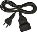Produktbild: Brennenstuhl Verlängerungskabel 3m und Euro-Stecker und Kupplung schwarz
