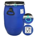 Produktbild: 60 Liter Deckelfass * lebensmittelecht UN-X/S und FDA Lebensmittelzulassung